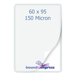 60x95mm Business Card Pouches - 150 Mic (Pkt 100)