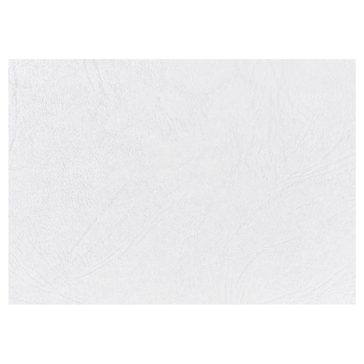A3 White Leather Grain Covers (Pkt 100) - Click Image to Close