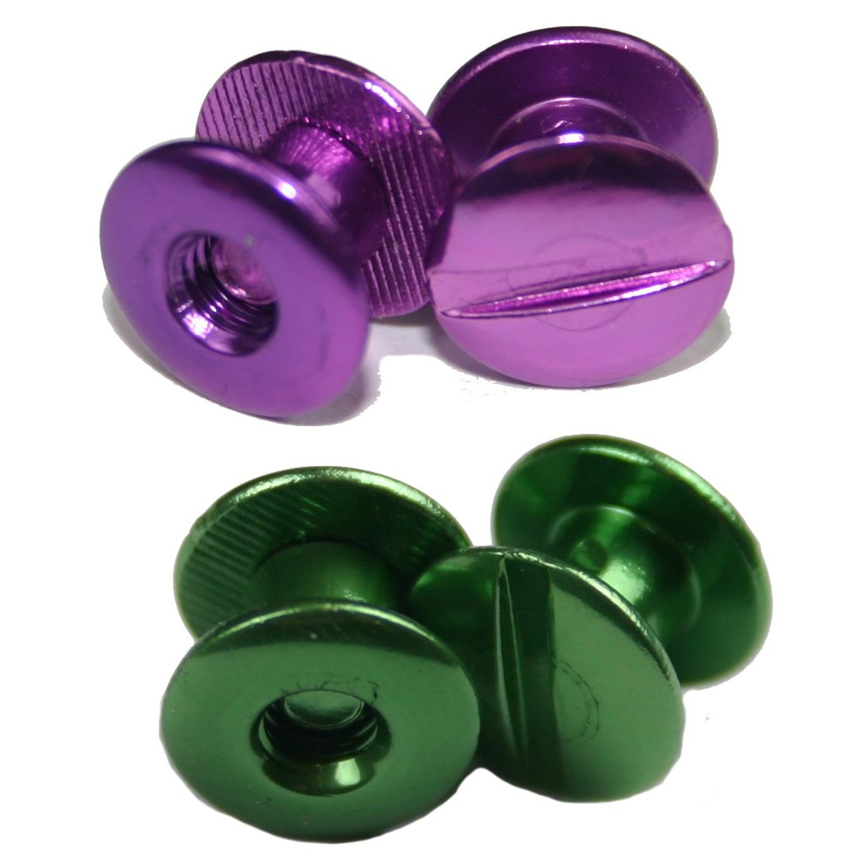 Chicago Screws Anodised Colour (Pkt 100) 7mm - Click Image to Close