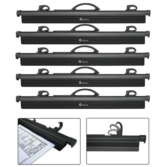Hang-A-Plan Quickfile A1 Plan Clamps (Pack of 5) - Click Image to Close