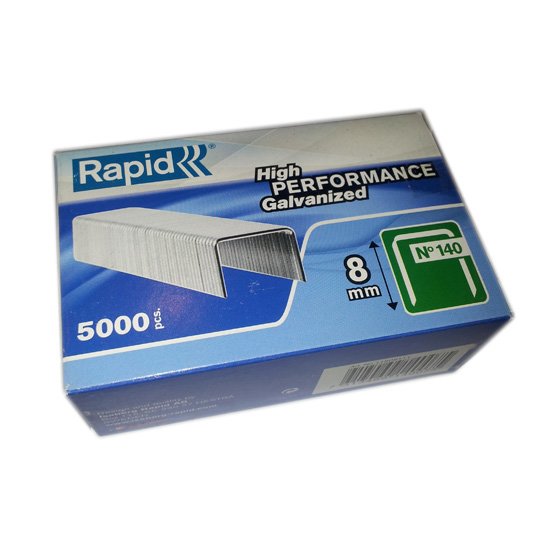 Rapid Tacker Staples 140/8 (Pkt 5000) - Click Image to Close