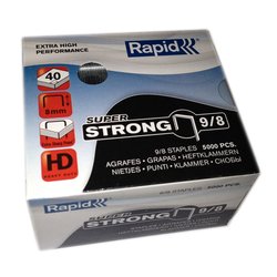 Rapid Super Strong Staples 9/8 (Pkt 5000)