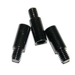 10mm Black Chicago Screw Extensions (Pkt 100)