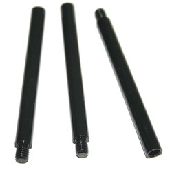 50mm Black Chicago Screw Extensions (Pkt 100)