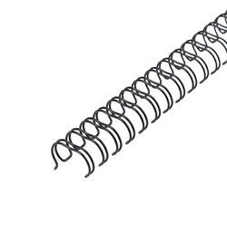 7/16 - 11.1mm A5 BLACK Binding Wire 3:1 - 24 Loop - (Box 100)