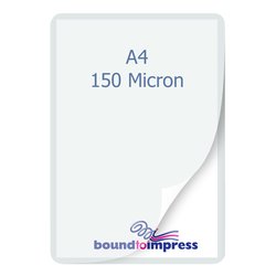 A4 Laminating Pouches - Gloss - 150 Micron (Pkt 100)