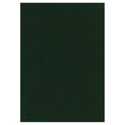 A4 Leathergrain Covers 250gsm - Dark Green (Pkt 100)