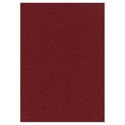 A4 Leathergrain Covers 250gsm - Red (Pkt 100)
