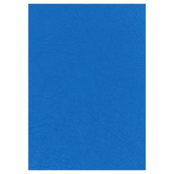 A4 Leathergrain Covers 280gsm - Blue (Pkt 100)