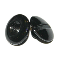 2mm Black Steel Chicago Screws (Pkt 100)