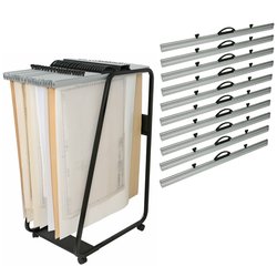 Hang-A-Plan General A0 Trolley Package with 10 Clamps