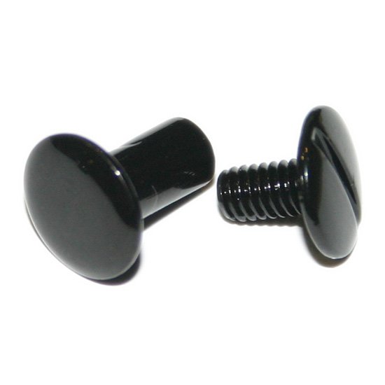 10mm Black Steel Chicago Screws (Pkt 100) 37.84 Bound to Impress