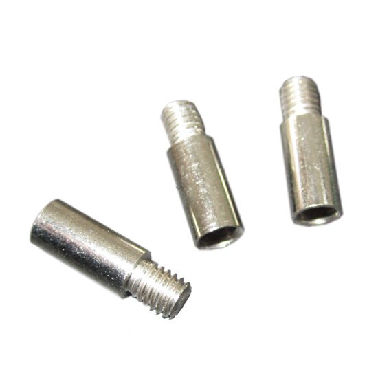 10mm Nickel Screw Extensions (Pkt 100) - Click Image to Close