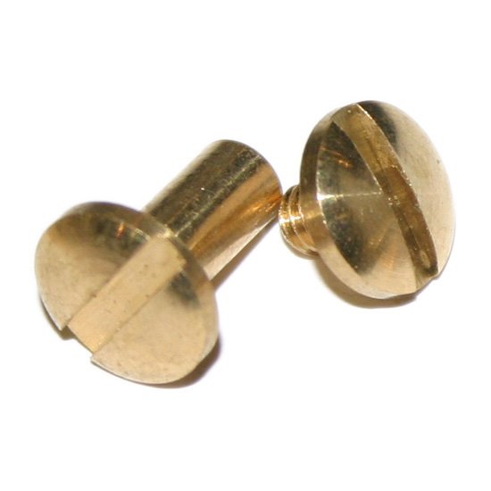 12mm Brass Chicago Screws (Pkt 100) 75.35 Bound to Impress