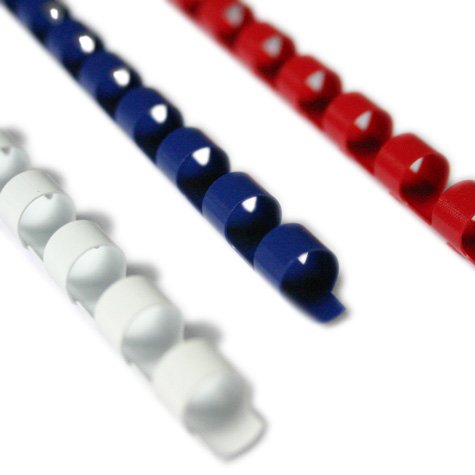 20mm Colour Plastic Combs 21 Ring (Box 100) - Click Image to Close