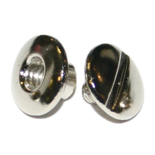 3.5mm Nickel Chicago Screws (Pkt 100) - Click Image to Close