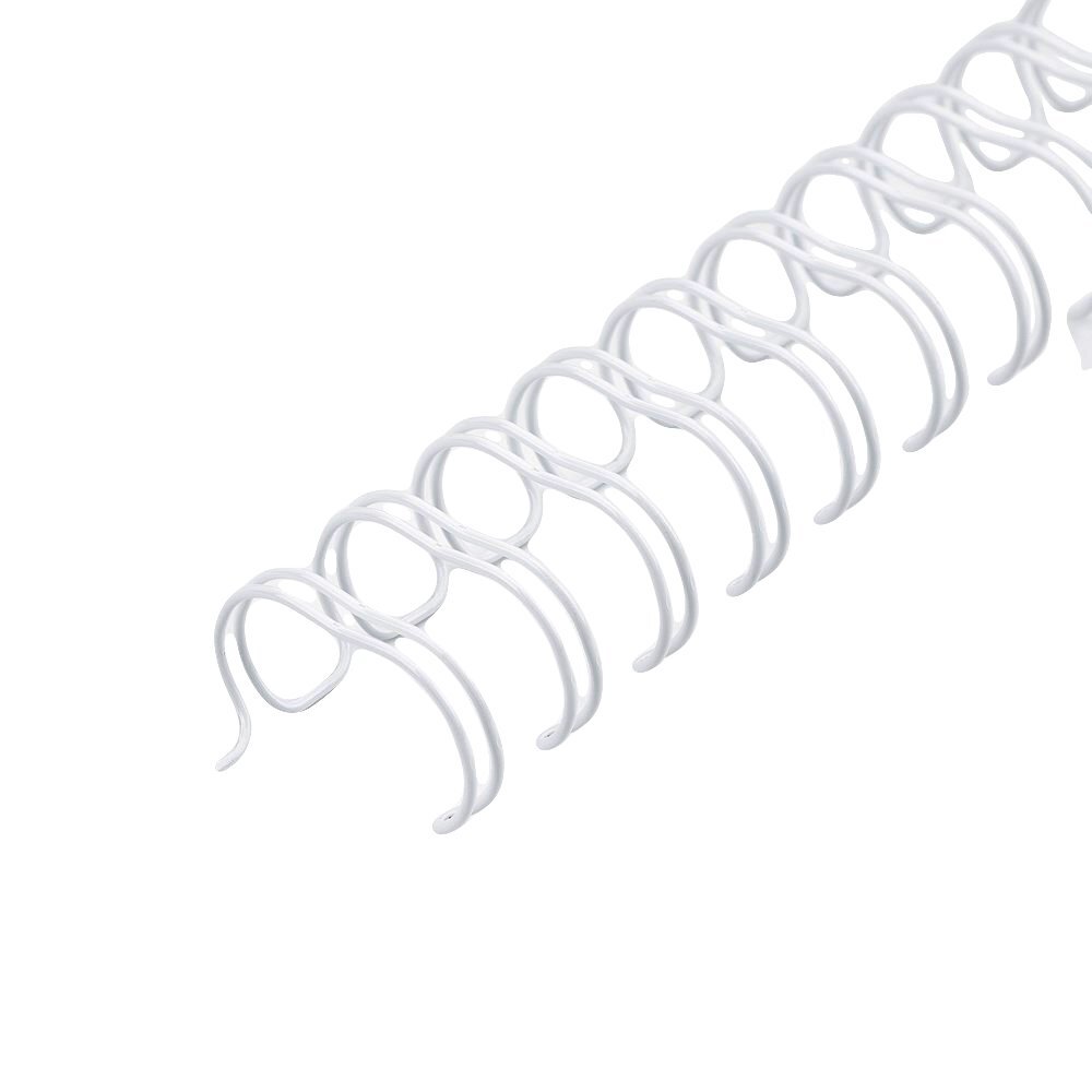 9/16 - 14.3mm A5 WHITE Binding Wire 3:1 - 24 Loop - (Box 100) - $41.80 ...