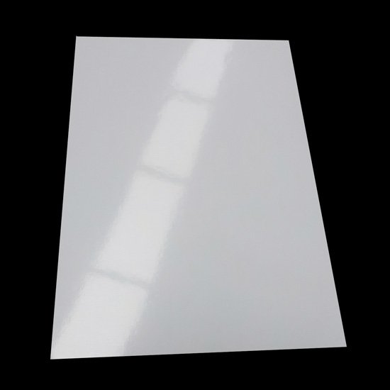A3 High Gloss Covers - White (Pkt 100) - Click Image to Close