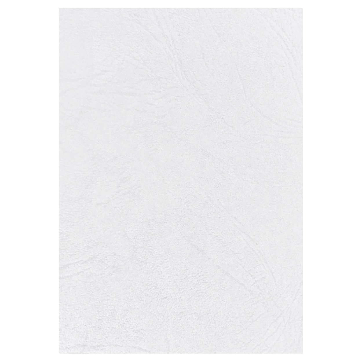 A4 Leathergrain Covers 250gsm - White (Pkt 100) - Click Image to Close