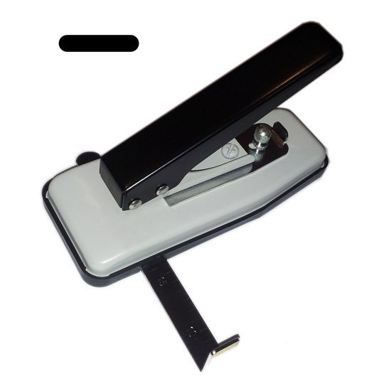 Stapler-Style Slot Punch W/ Adjustable Guide, Slot Receptacle, Slot Si – ID  Depot