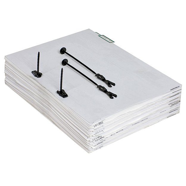 Polypost Plastic Paper Binders (Pkt of 50) - Click Image to Close