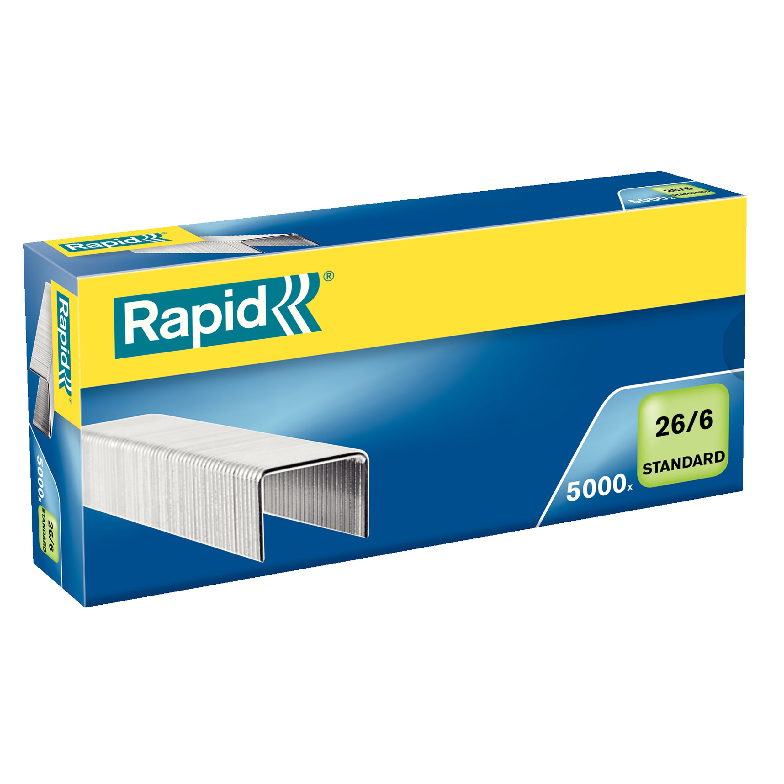 Rapid 26/6 Standard Staples (Pkt 5000) - Click Image to Close