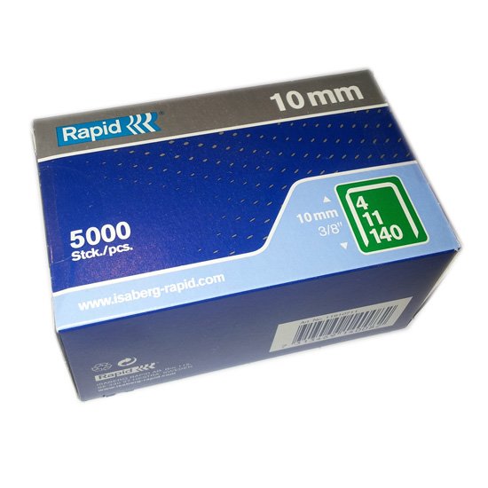 Rapid Tacker Staples 140/10 (Pkt 5000) - Click Image to Close