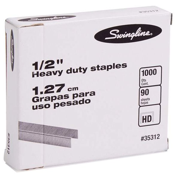 Swingline HD Staples 1/2 12.7mm (Box 1000) - Click Image to Close