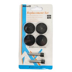 Levertech Punch Replacement Pins and Disks - 6mm Diameter