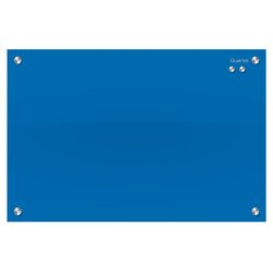 Quartet Infinity Glass Board 450X600 Blue