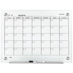 Quartet Infinity Glass Calendar Board 450X600