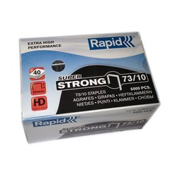 Rapid Super Strong Staples 73/10 (Pkt 5000)