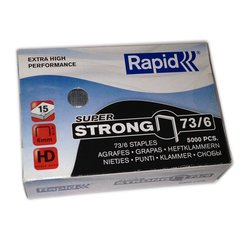 Rapid Super Strong Staples 73/6 (Pkt 5000)