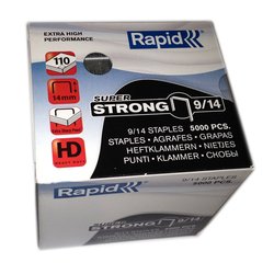 Rapid Super Strong Staples 9/14 (Pkt 5000)