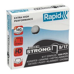 Rapid Super Strong Staples 9/17 (Pkt 1000)