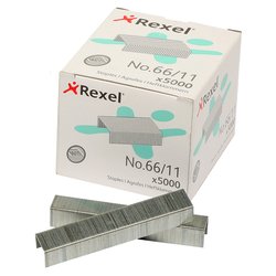 Rexel 66/11 Staples 11mm R06070 (Box 5000)