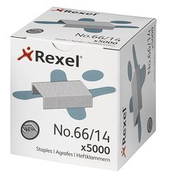 Rexel 66/14 Staples 14mm R06075 (Box 5000)
