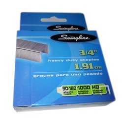 Swingline HD Staples SF13 3/4 19mm (Pkt 1000)