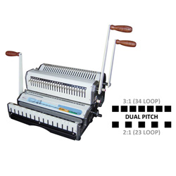 WireBinder Duo Dual Pitch Wire Binder